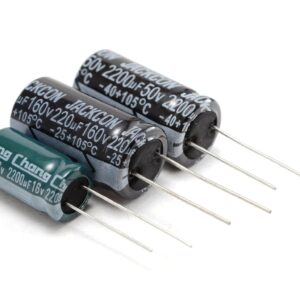 CAP. ELECTROLITICO 105ºC 2200uF 50V