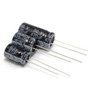 CAP. ELECTROLITICO 105ºC 47uF 50V