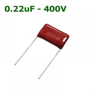 CAP. POLIESTER 220nF 400V MKT